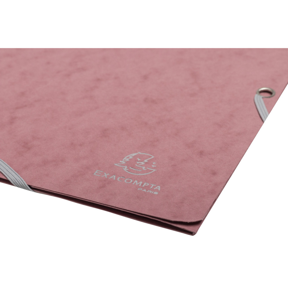 Carpetas Con Gomas Elásticas 3 Solapas Monobloc | Exacompta | Archivo Y Organización De Documentos