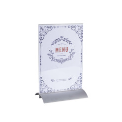 Porte-visuel vertical pied...