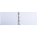 Spiral Photo Album 50 White Pages for Kraft Classroom Photos/ Pc.