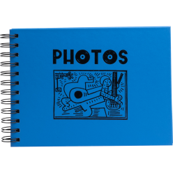Fotoalb spir 50p zw-23x16...