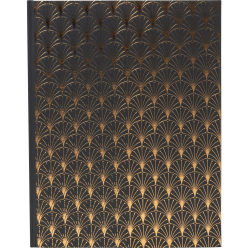 Gastenboek 100p goud- 27x22...