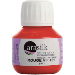 ARASILK 50ml vuurrood-/ St.