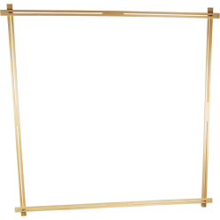 ADJUSTABLE WOODEN SL-OTTED FRAME 32X32CM/ Pc.