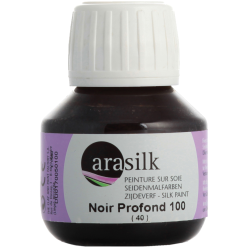 ARASILK 50ml diepzwart-/ St.