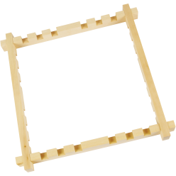 CADRE À ENCOCHES 53X53CM-/ Pc.