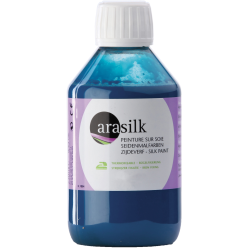 ARASILK 250ml cyaanblauw-/ St.