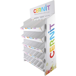 Cernit prés. carton-vide 35 couleurs 56g/ Pce