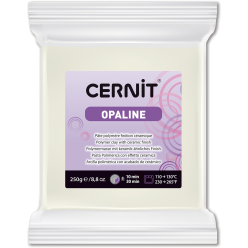 Cernit OPALINE 250g Wit-/ St.