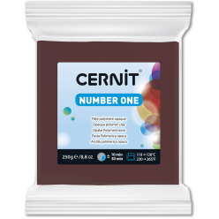 Cernit n°1 250g Bruin-/ St.