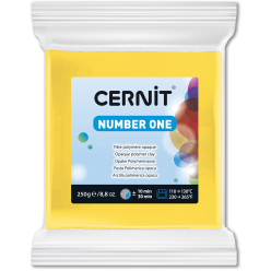 Cernit n°1 250 g Jaune/ Pce