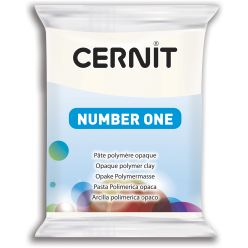 Cernit n°1 56g Wit opaak-/ St.