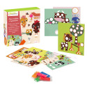 Coffret créatif, Pâte à modeler et gommettes/ Pce