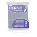 CERNIT - A Bar of Translucent Polymer Clay - Baking Modelling Clay - Silver Glitter Colour - 56 g Block - CE0920056080C/ Pc.