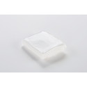CERNIT - A Bar of Translucent Polymer Clay - Baking Modelling Clay - White Glitter Colour - 56 g Block - CE0920056010C/ Pc.