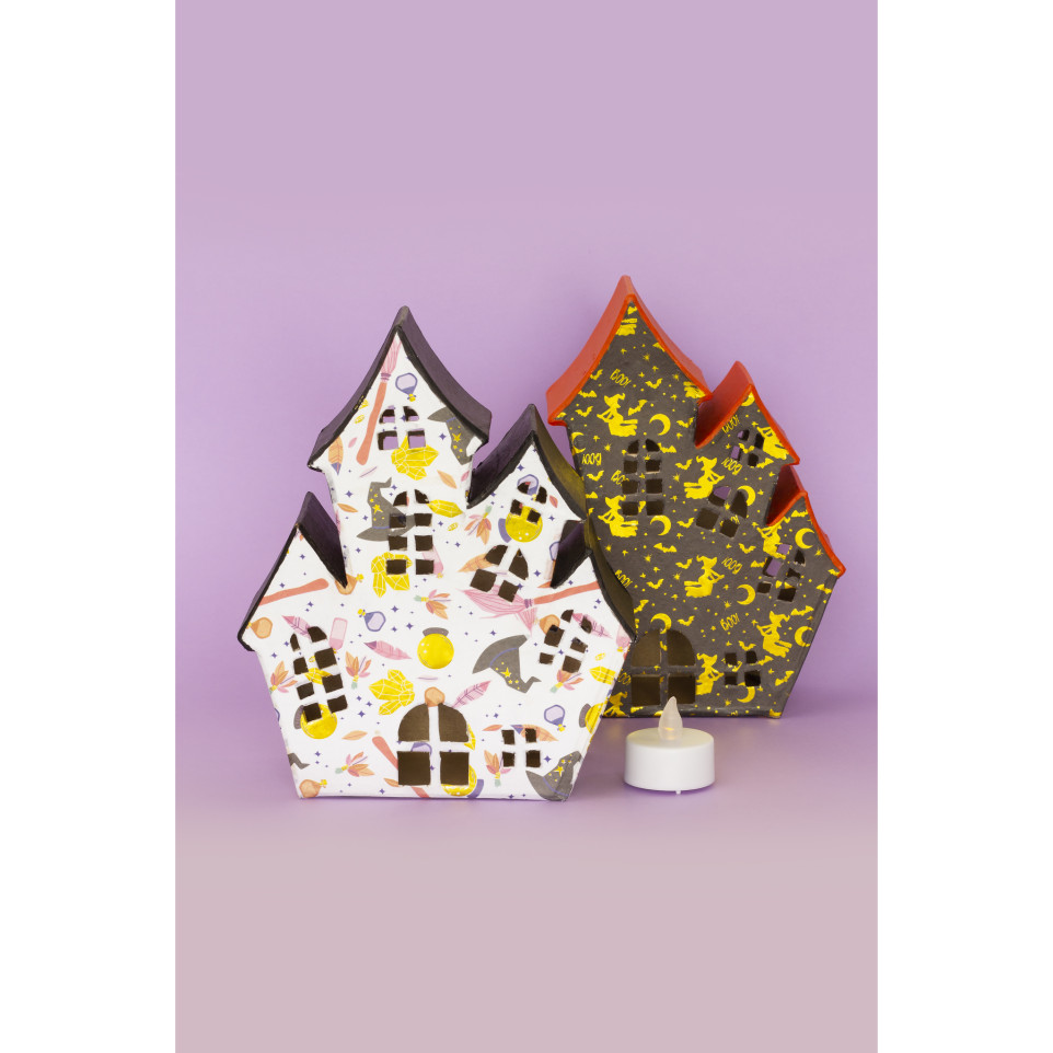 Papier Décopatch terrazzo - 3 feuilles N°878 - Papiers Décopatch