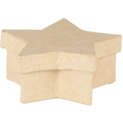 Mini boite étoile 7x7x3 cm/...