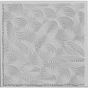 Cernit plaque de texture Spirals/ Pce