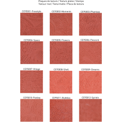 Cernit texture plate...