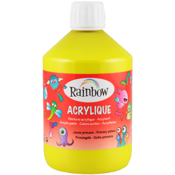 Peinture acryl. Rain-bow...