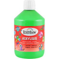 Peinture acryl. Rain-bow...