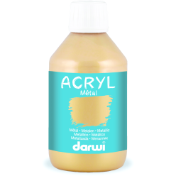ACRYL METAL 250 ML GOLD-/ Pc.