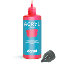 DARWI ACRYL OPAK 80m-l vermiljoen rood/ St.