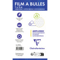 Rouleau de Film à Bulles 5x1m 80% recyclé/ Pce