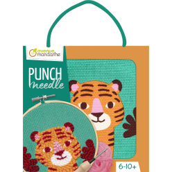 Punch Needle, Tigre/ Pce