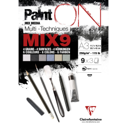 Paint'On MIX9 glued pad A3...