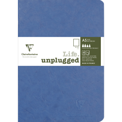 AGE BAG PK 2 SCHRIFT-EN A5 48BL UNI BLAUW/ St.