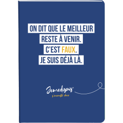 Jemedisais, Carnet broché...
