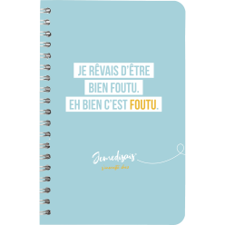 Jemedisais, Carnet reliure...