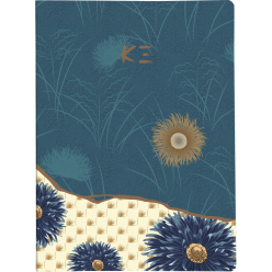 K3 blue, Carnet reliure...