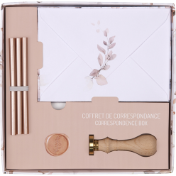 Box correspondenties-et, Eucalyptus roze/ St.