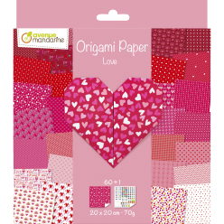 Origami Paper, Love/ Pc.