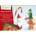 Creative box, 3D Christmas folds/ Pc.