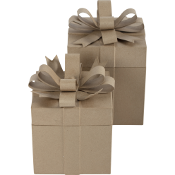 Set 2 vierkante dozen...