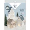 KIT DÉCOUVERTE - Maisonnettes de Noël 20,5x1,5x30cm/ Pce