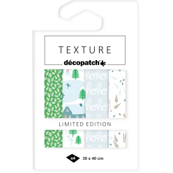 Assortiment 4 papiers foil...