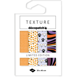 4 vellen Texture pap-ier...