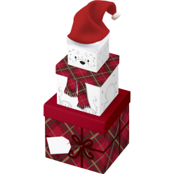 Westie, set de 3 boites...