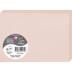 Clairefontaine, 111x158 mm folded Pollen card packed 25s/ Pc.