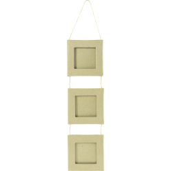 Set de 3 cadres reliés...