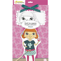 * Doll to paint Maya/ Pc.