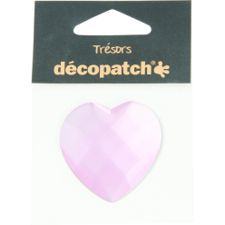 Set of 1 heart 45cm - Pink/...