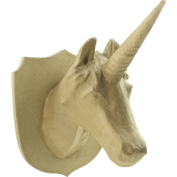 Trophée licorne 35cm/ Pce
