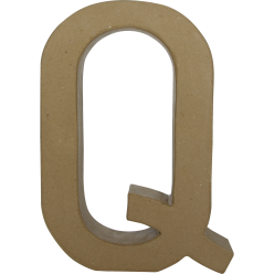 Lettre Q fantaisie/ Pce