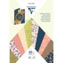MULTI-PAPIERS, Bloc de 20 feuilles au format 21x29,7cm - Safari/ Pce