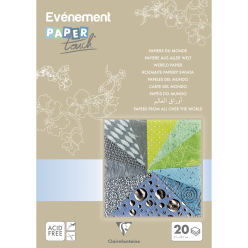 Pads with papers from all...