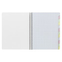 Clairefontaine Wirebound Index Book with Blank Tabs 110x170 5x5 Ruled/ Pc.
